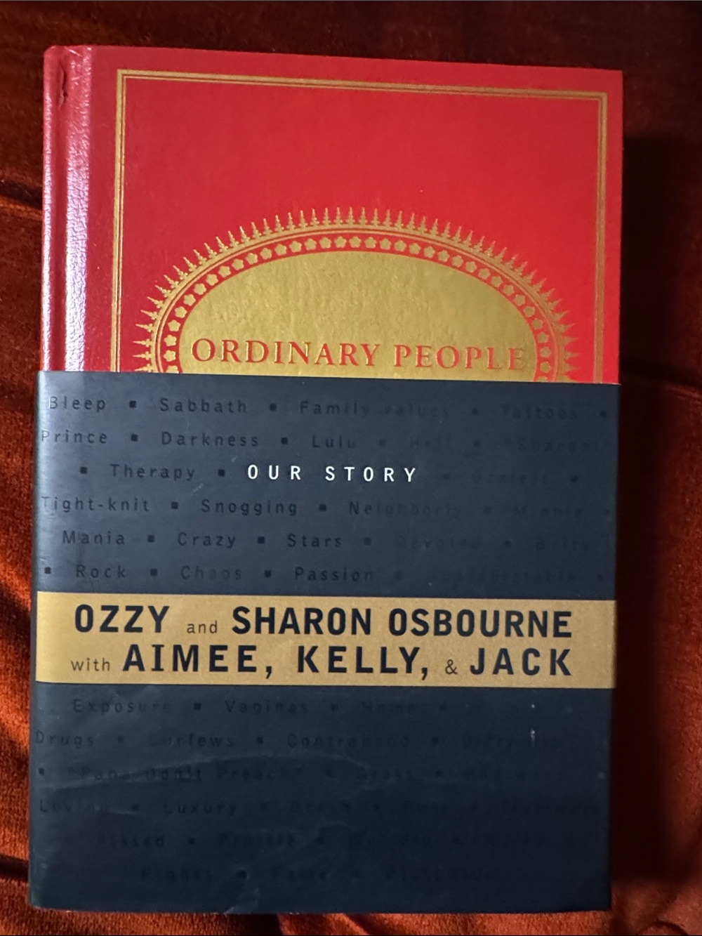 Ozzy Osborne - Ordinary People hardcover - our story